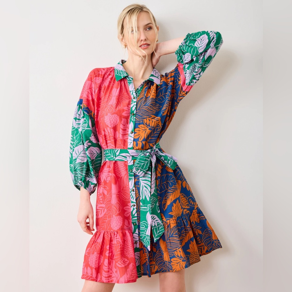 NWT Printfresh 2X - Claudia Dress - Toucan Treetop